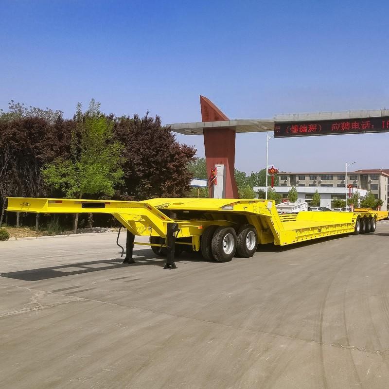Extendable Low Bed Trailer high quality