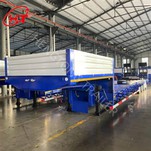 4 nápravy návěs s nízkým lůžkem